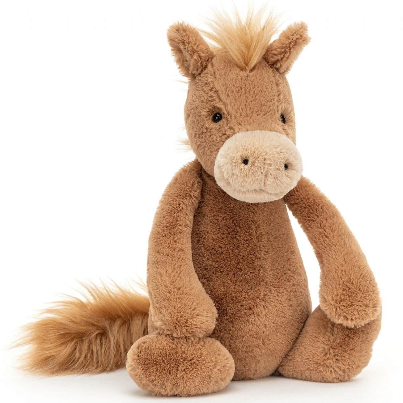 Bashful Pony - Medium Jellycat brown horse soft toy