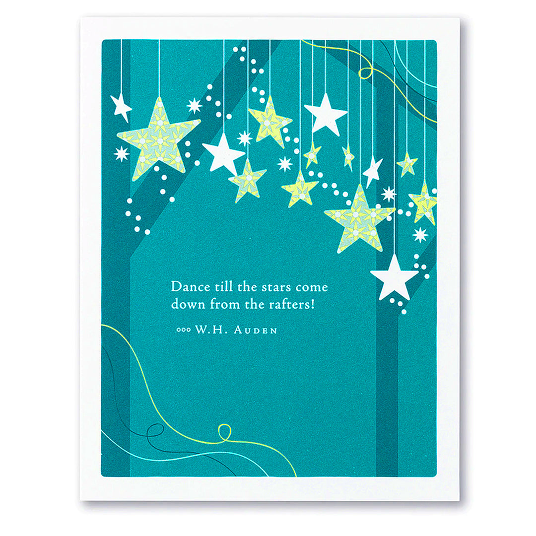 Birthday Card - Dance till the stars Compendium Cards Greeting Cards