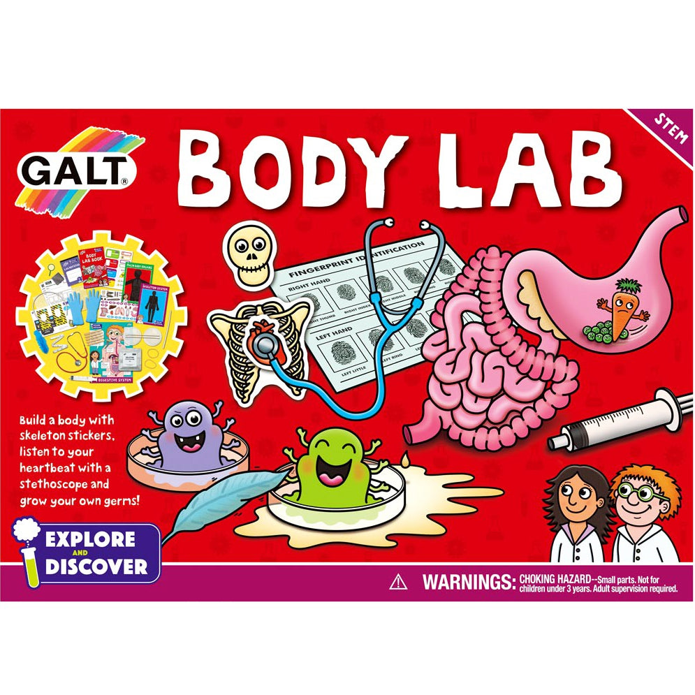 Body Lab STEM Discovery Kit Galt Science and Discovery Kits