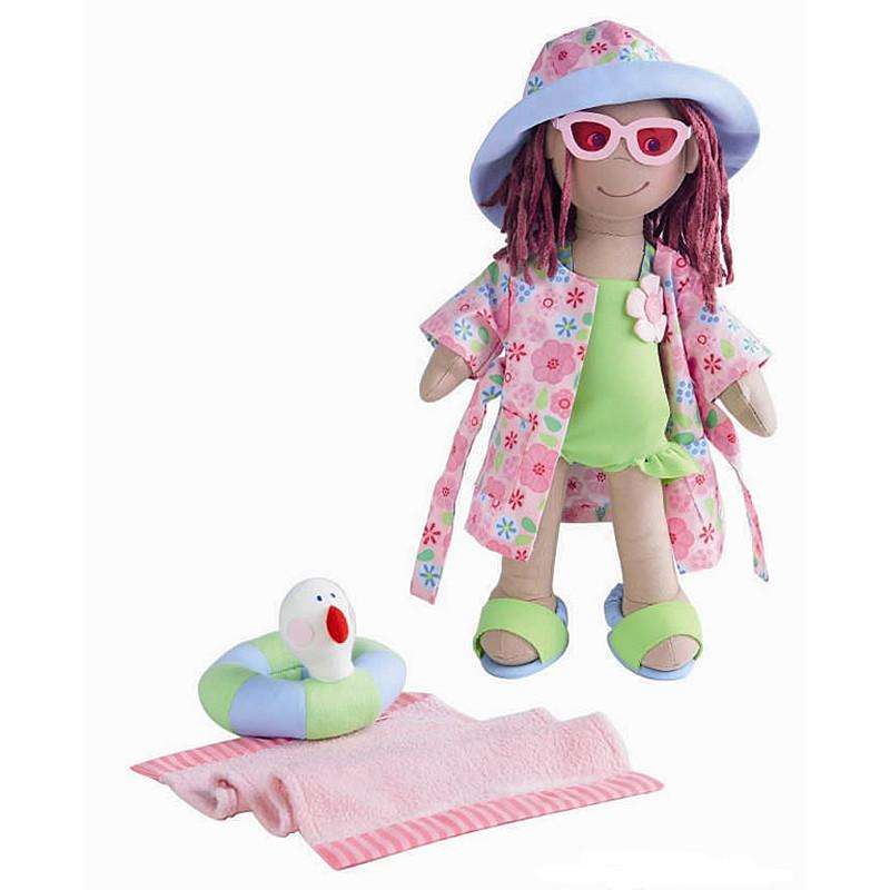 Fun On The Beach Set (for Haba 38cm Dolls) Haba Haba Soft Doll Accessories