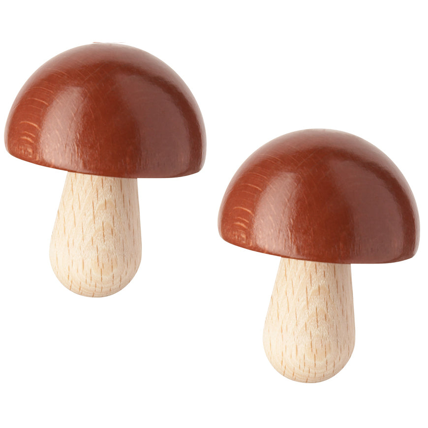 Wooden Playfood - Mushrooms (2) Haba Play Food