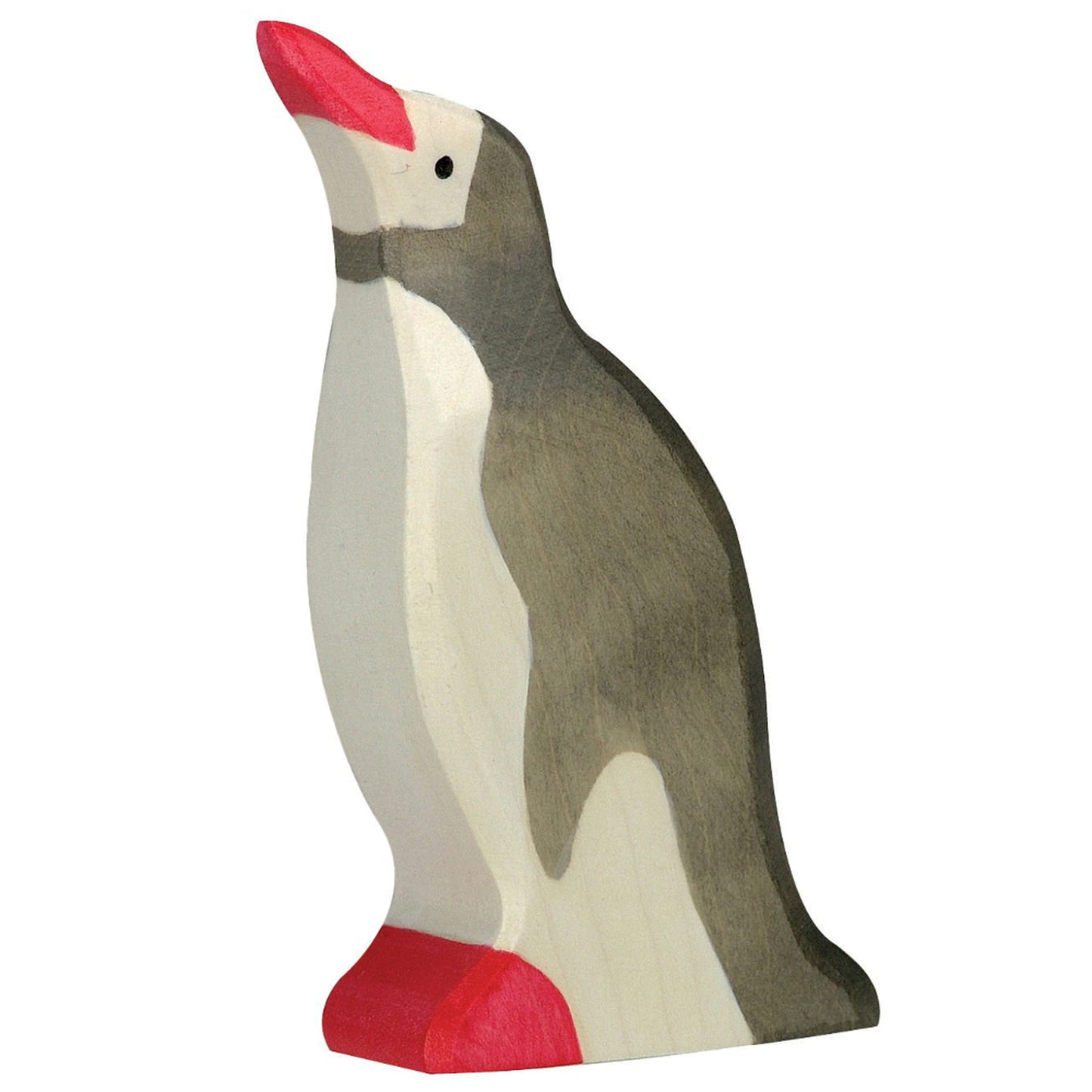 Penguin Head Raised - 80210 Holztiger Wooden Figures