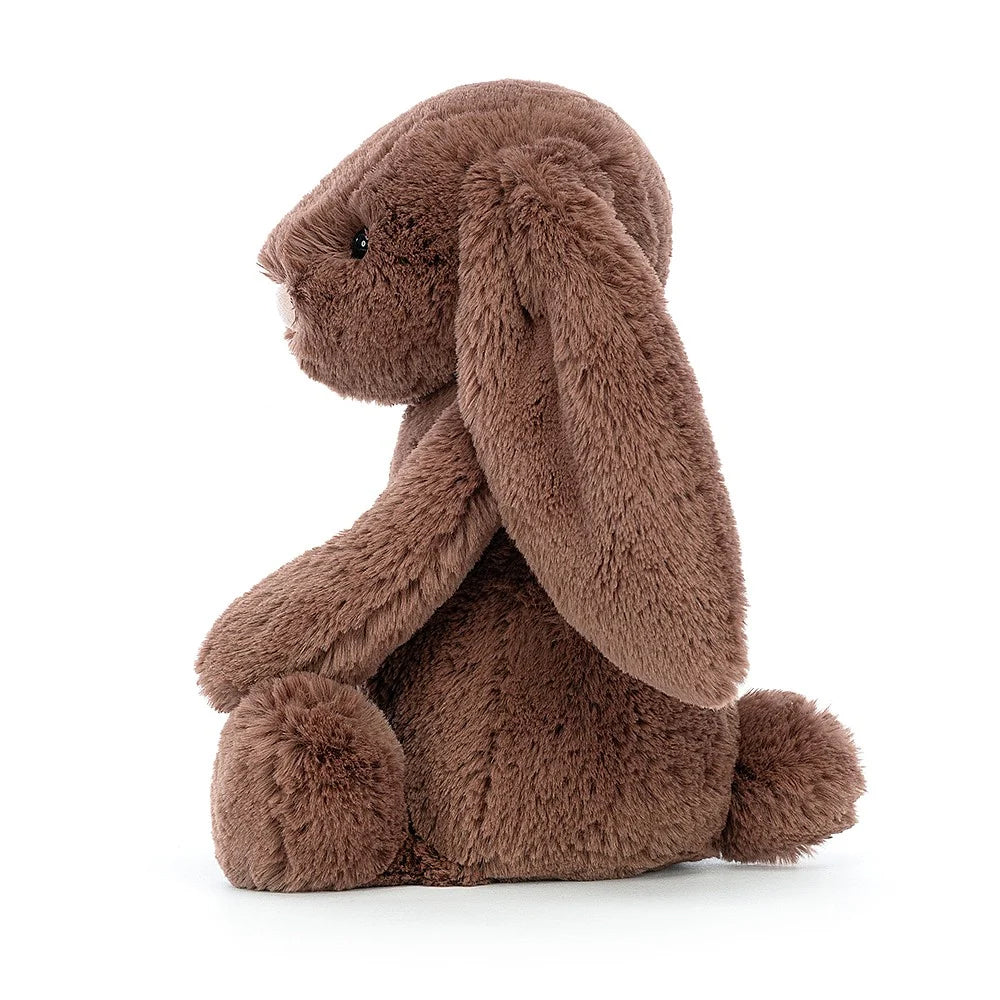 Bashful Fudge colour bunny medium size Jellycat soft toy