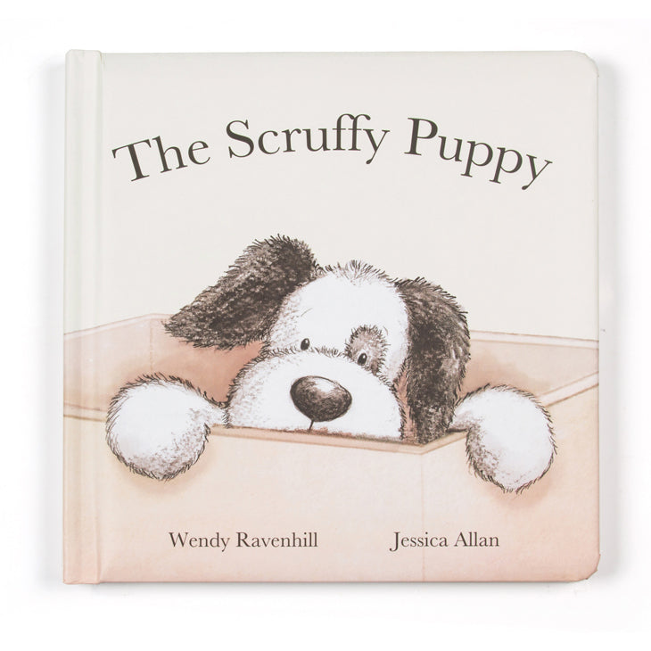 Jellycat -  The Scruffy Puppy Book Jellycat Children's Books
