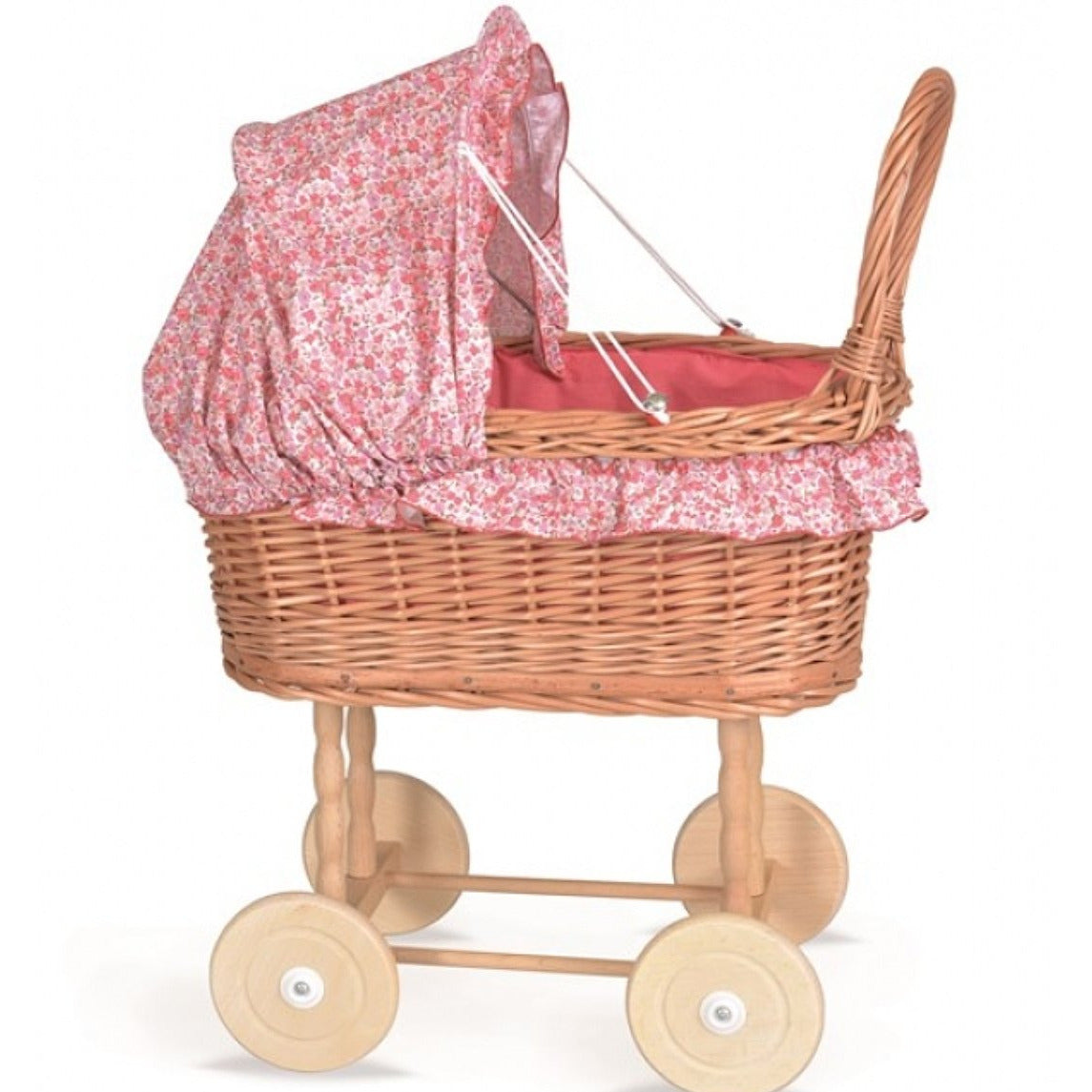 Julia Doll Pram - Wicker egmont Toys Wicker Doll Pram