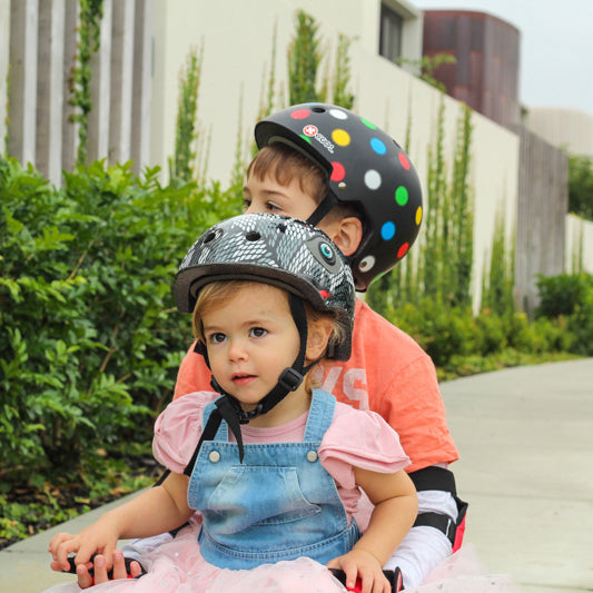 Kids Safety Helmet (Chameleon Grey)  Small 50cm - 54cm Kidzamo Child's Safety Helmet