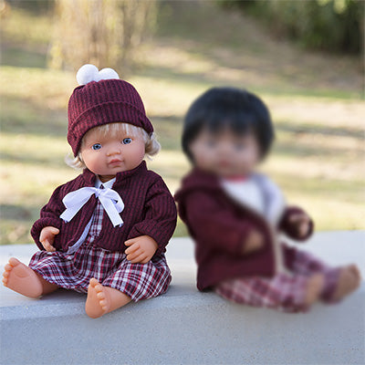 Miniland Cold Weather Dress Set (38 + 40 cm Dolls) Miniland Educational Miniland Doll Clothes