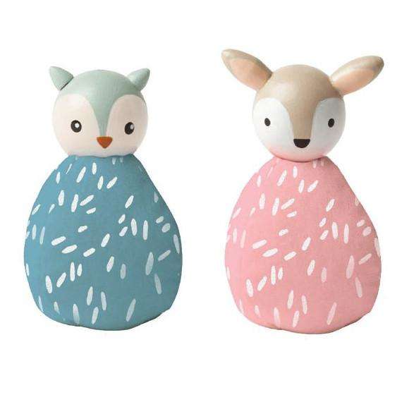 MiO Animal Set - Owl and Deer Manhattan Toy Doll Houses | Furniture