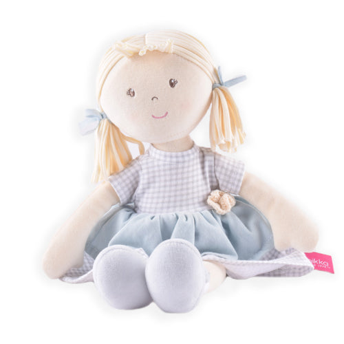 Neva Cotton Doll - Blonde Bonikka Dolls - Rag & Soft Dolls