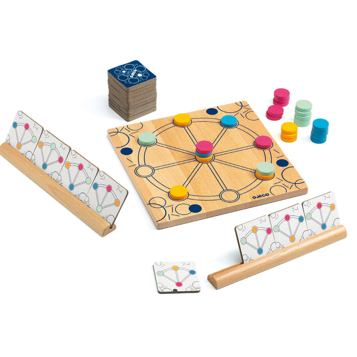 Quartino Strategy Game Djeco Games