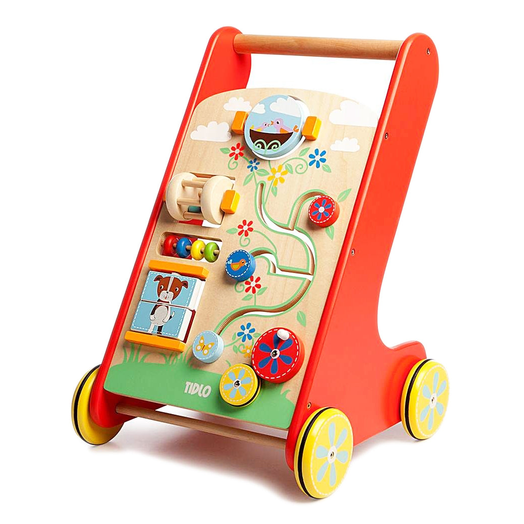 Baby Activity Walker Wooden – Send A Toy - Main Image
