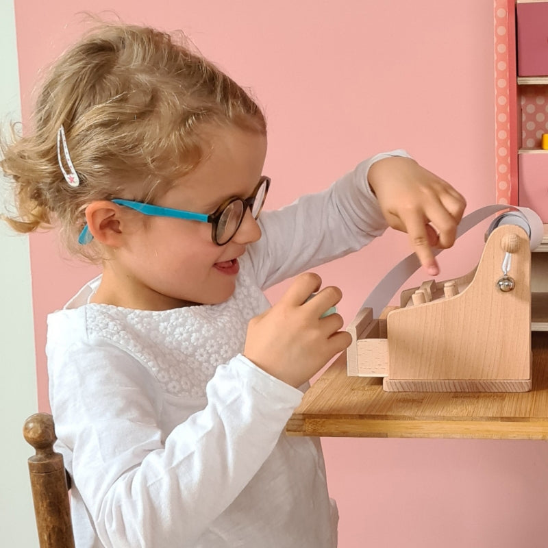 Wooden Cash Register Toy