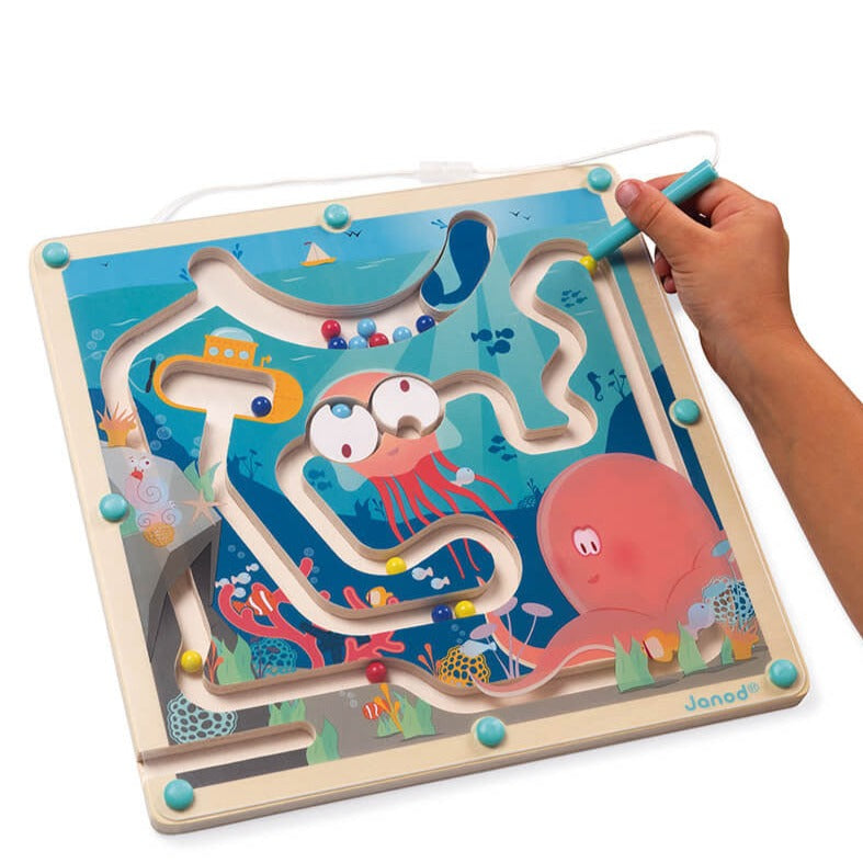 Ocean Magnetic Maze Janod Magnetic Games