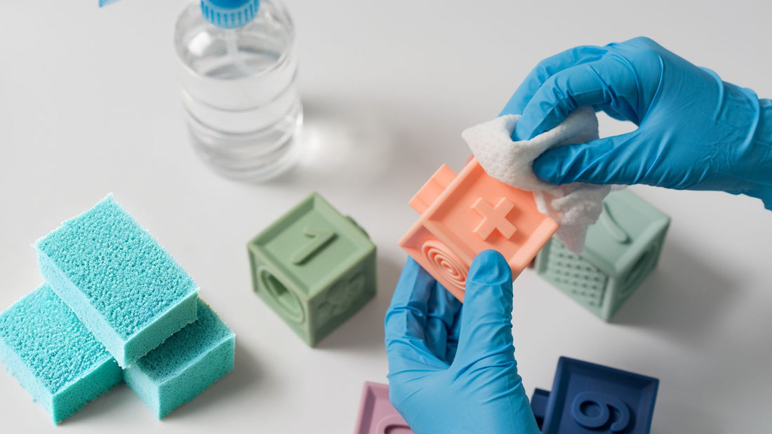 Send A Toy blog banner - tips for cleaning your children's toys