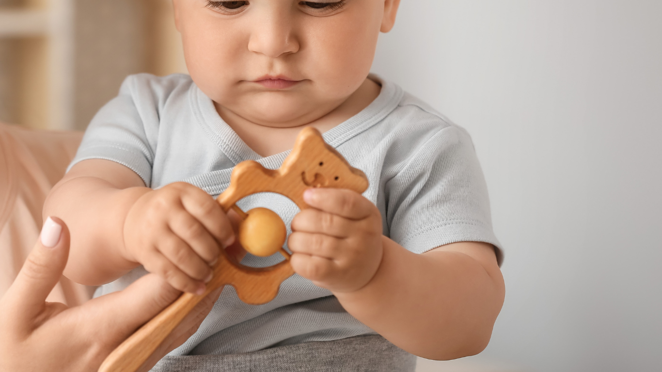 What makes wooden rattles a good choice for your baby?