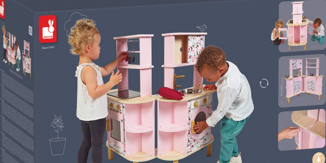 Janod have released their new Twist Kitchen and we love it!