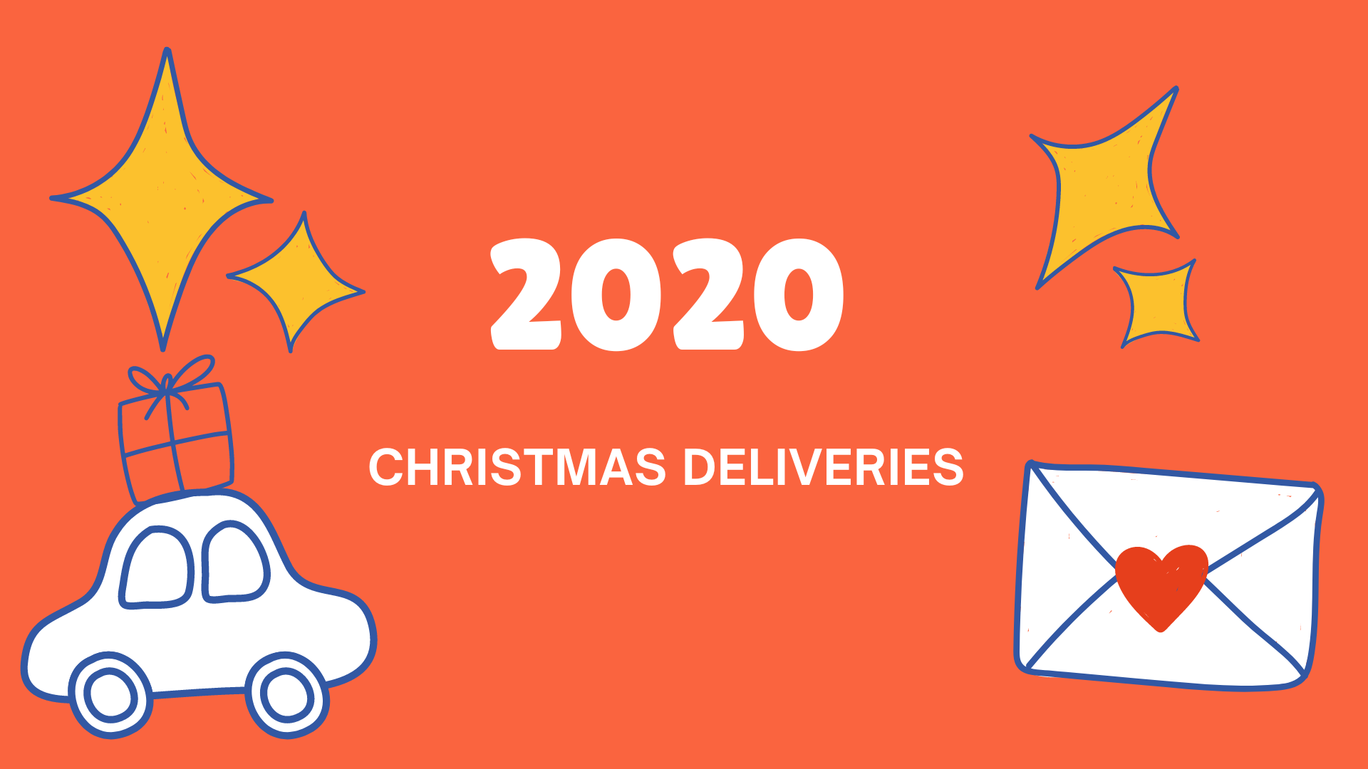 2020 Christmas Deliveries ... this year is a little different