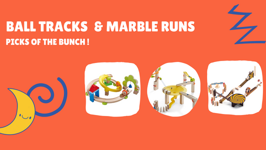 Blog banner - balll tracks and marble runs - picks of the bunch!