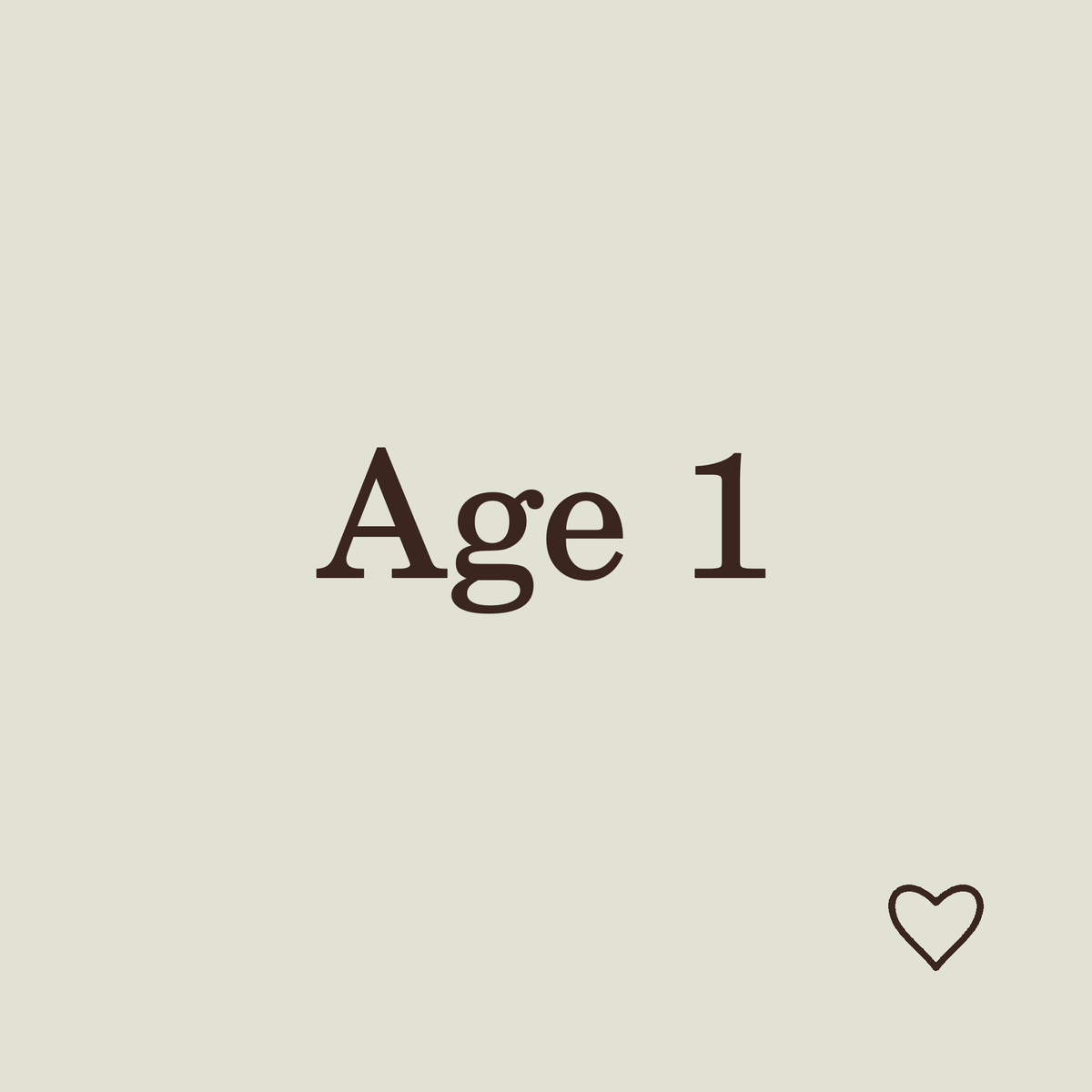 Age 1