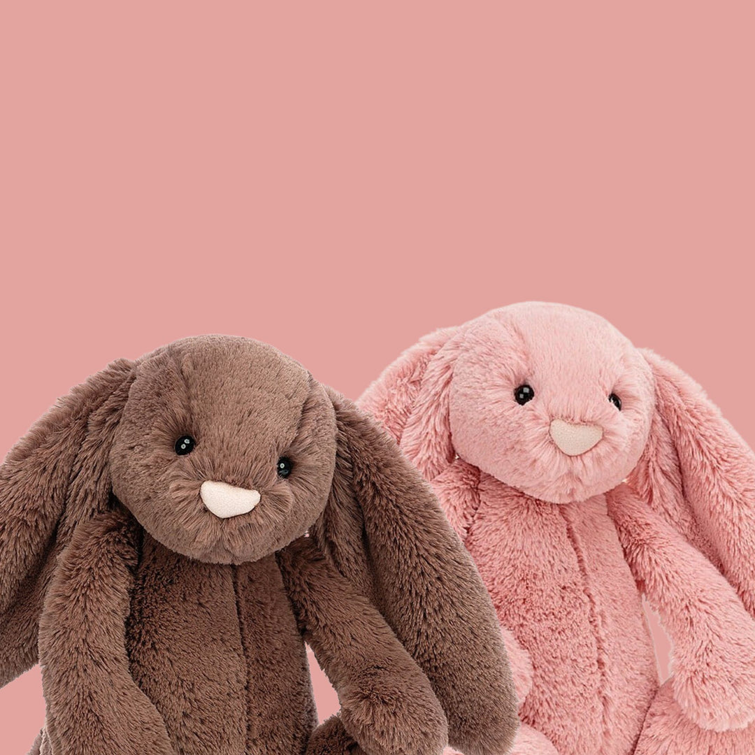Jellycat bashful bunnies collection banner