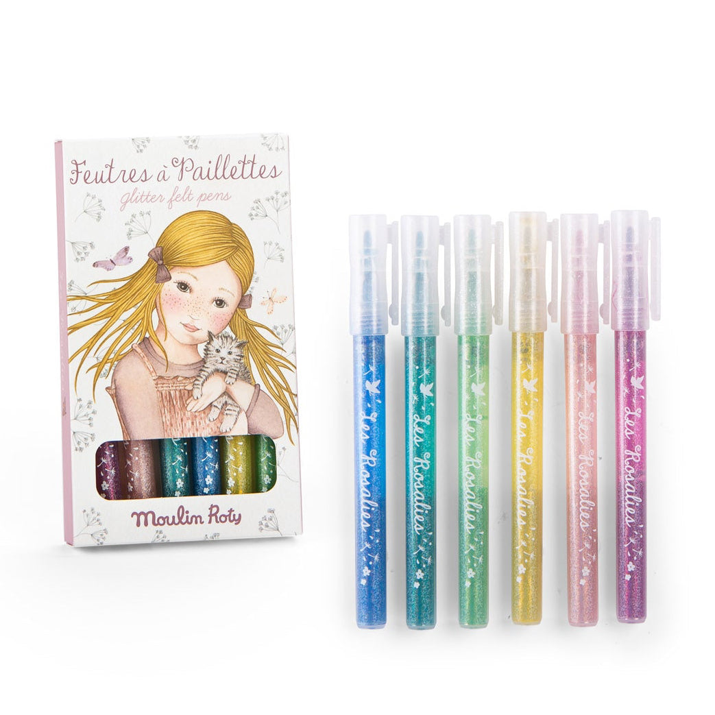 Les Rosalies Glitter Pens