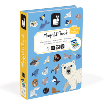 Polar Animals Magnetic Book