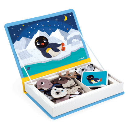 Polar Animals Magnetic Book