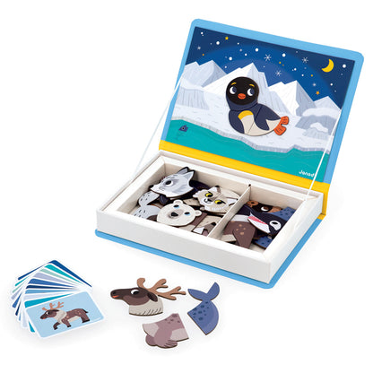 Polar Animals Magnetic Book