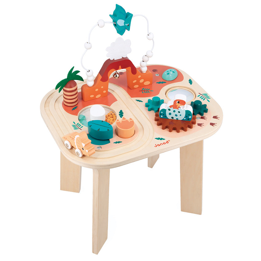 Table d'activités dinosaures