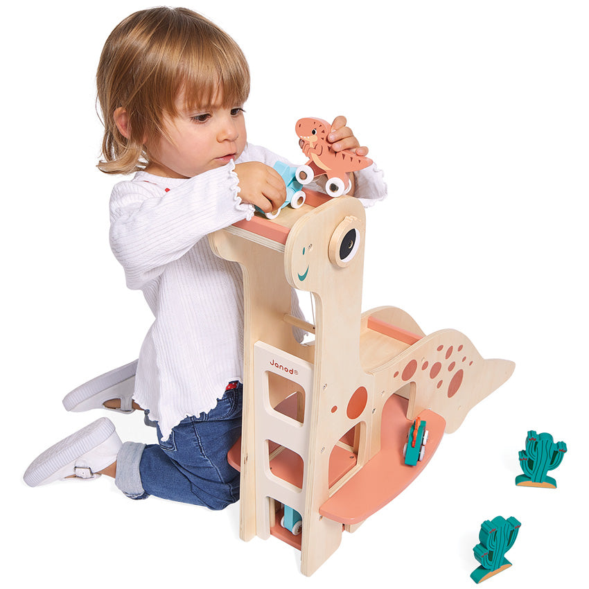 Coffret de jeu Garage Dino