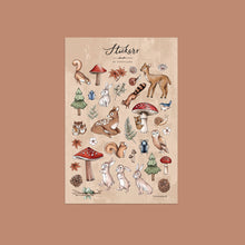 Sticker Sheet - Woodland