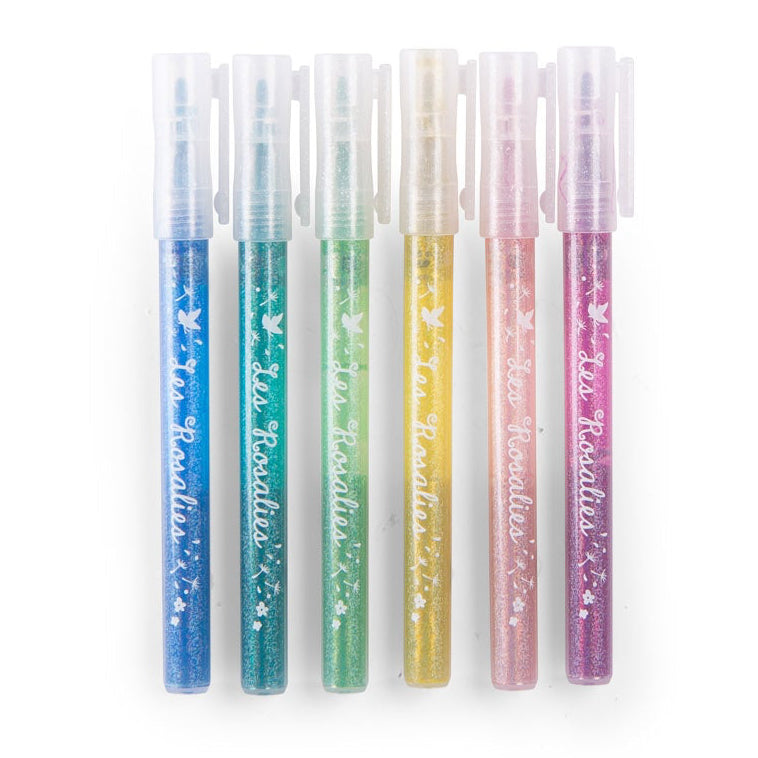 Les Rosalies Glitter Pens