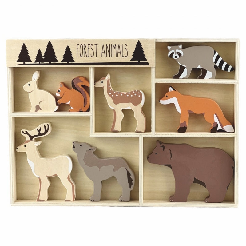 Jeux et expositions d'animaux de la forêt