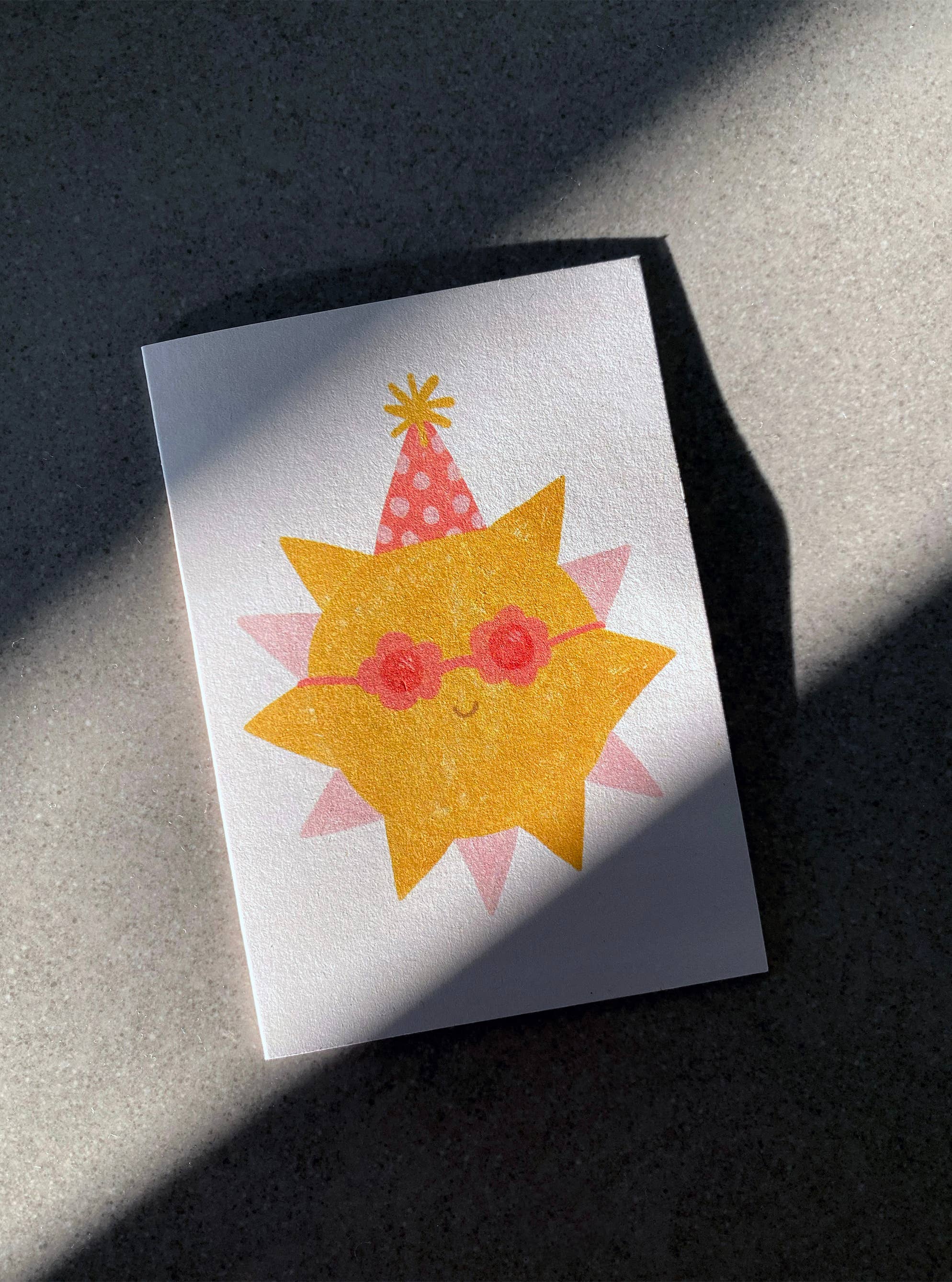 Sunshine Mini Card - Cute Greeting | Celebration