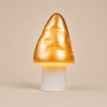 Small Mushroom Night Lamp - Gold