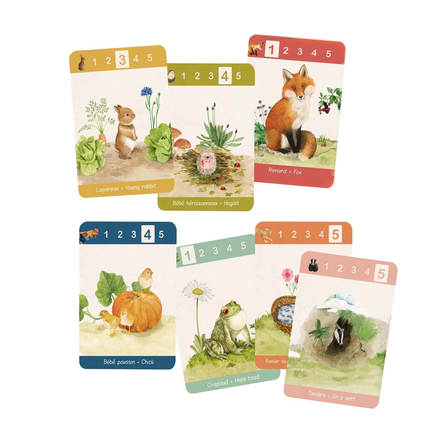 Le Jardin Happy Families Game