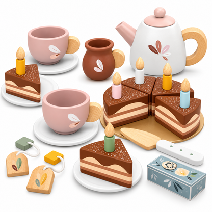 Birthday Tea Set with case