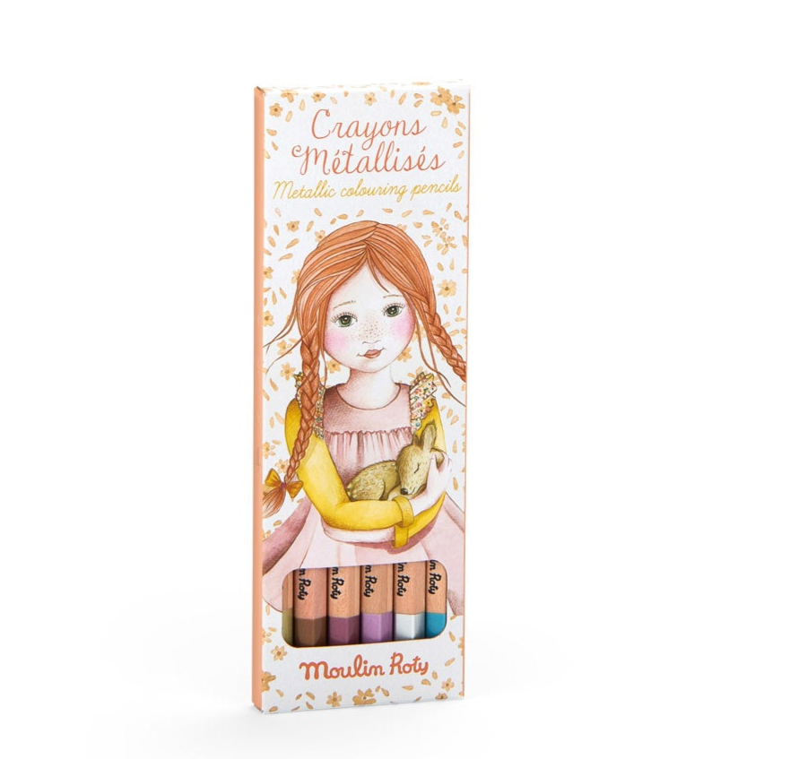 Les Rosalies Metallic Pencils