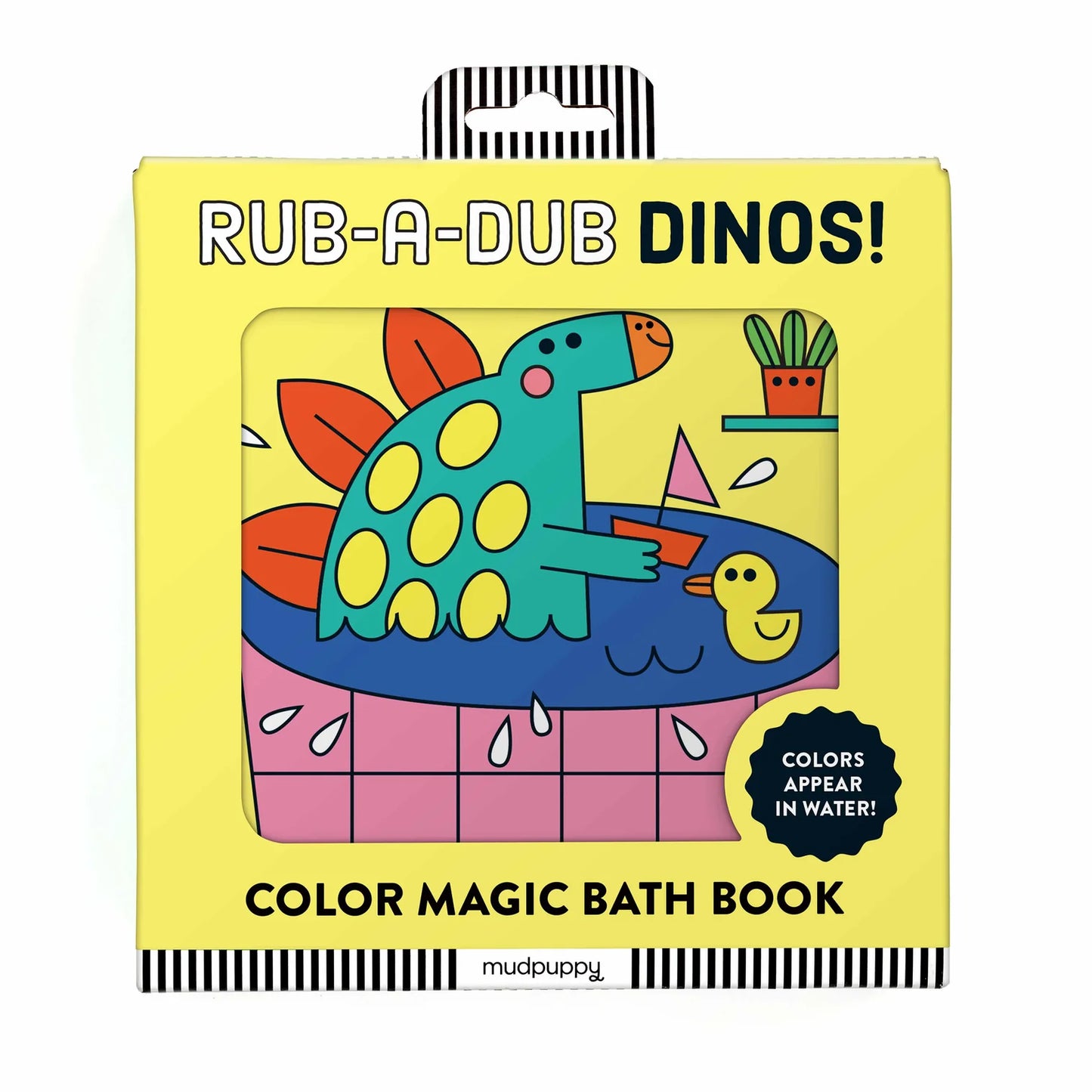 Rub-A-Dub Dinos! Colour Magic Bath Book