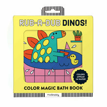 Rub-A-Dub Dinos! Colour Magic Bath Book