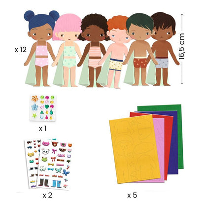 Felt Character Dress Up Kit