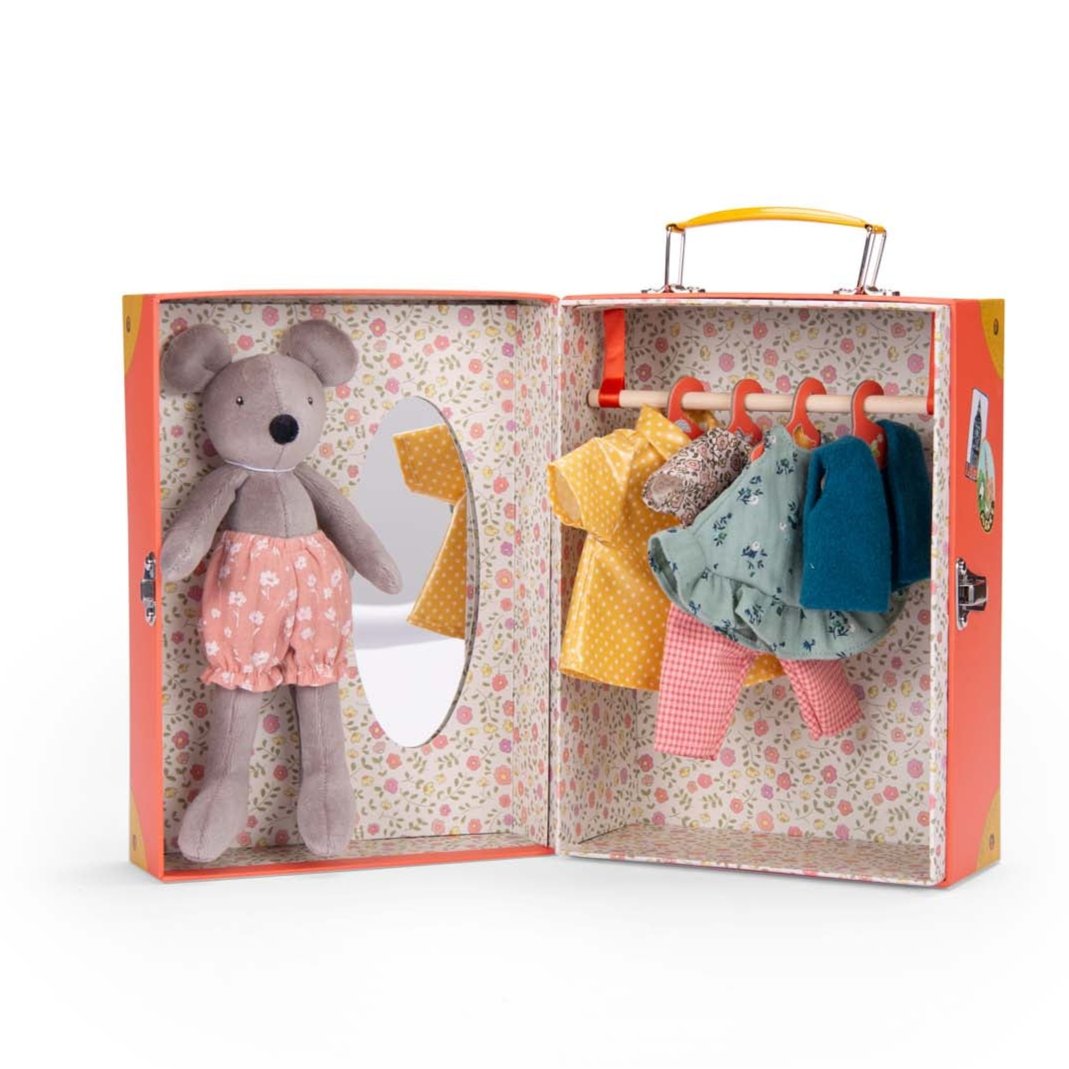 La Grande Famille Nini little wardrobe suitcase set