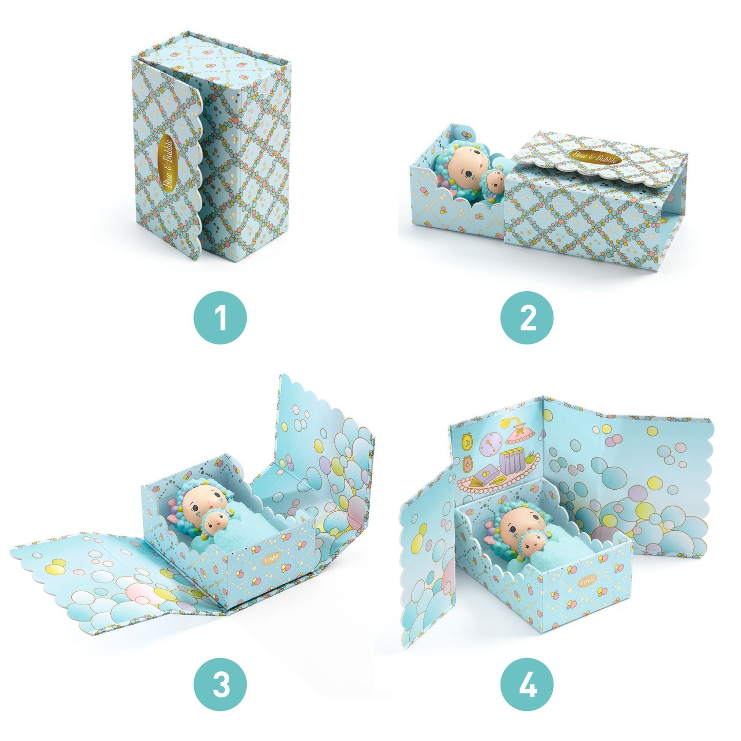 Blue Tinyroom Tinyly