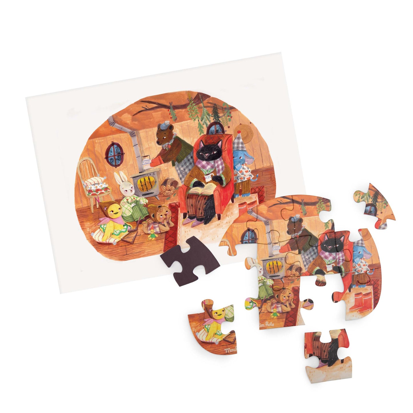 Les Minouchkas A Perfect Day - 4 Mini Puzzles