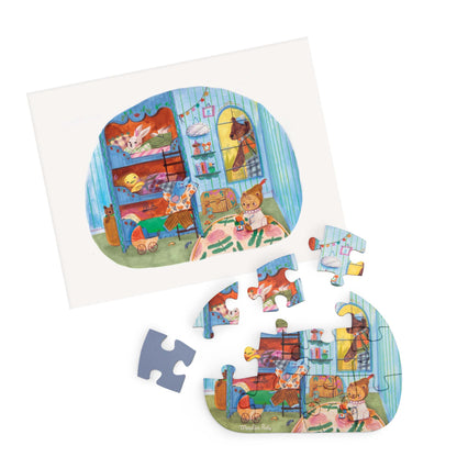 Les Minouchkas A Perfect Day - 4 Mini Puzzles