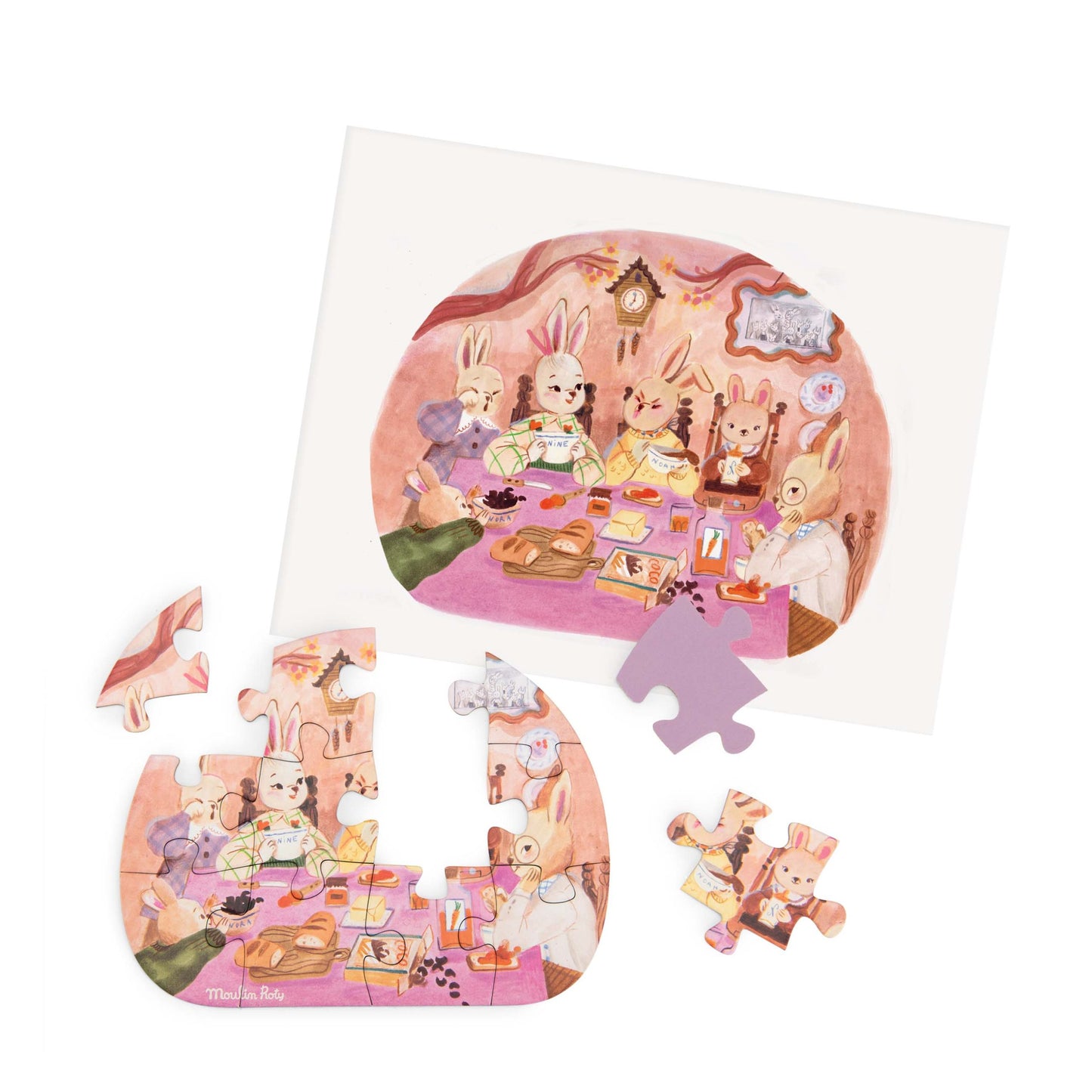 Les Minouchkas A Perfect Day - 4 Mini Puzzles