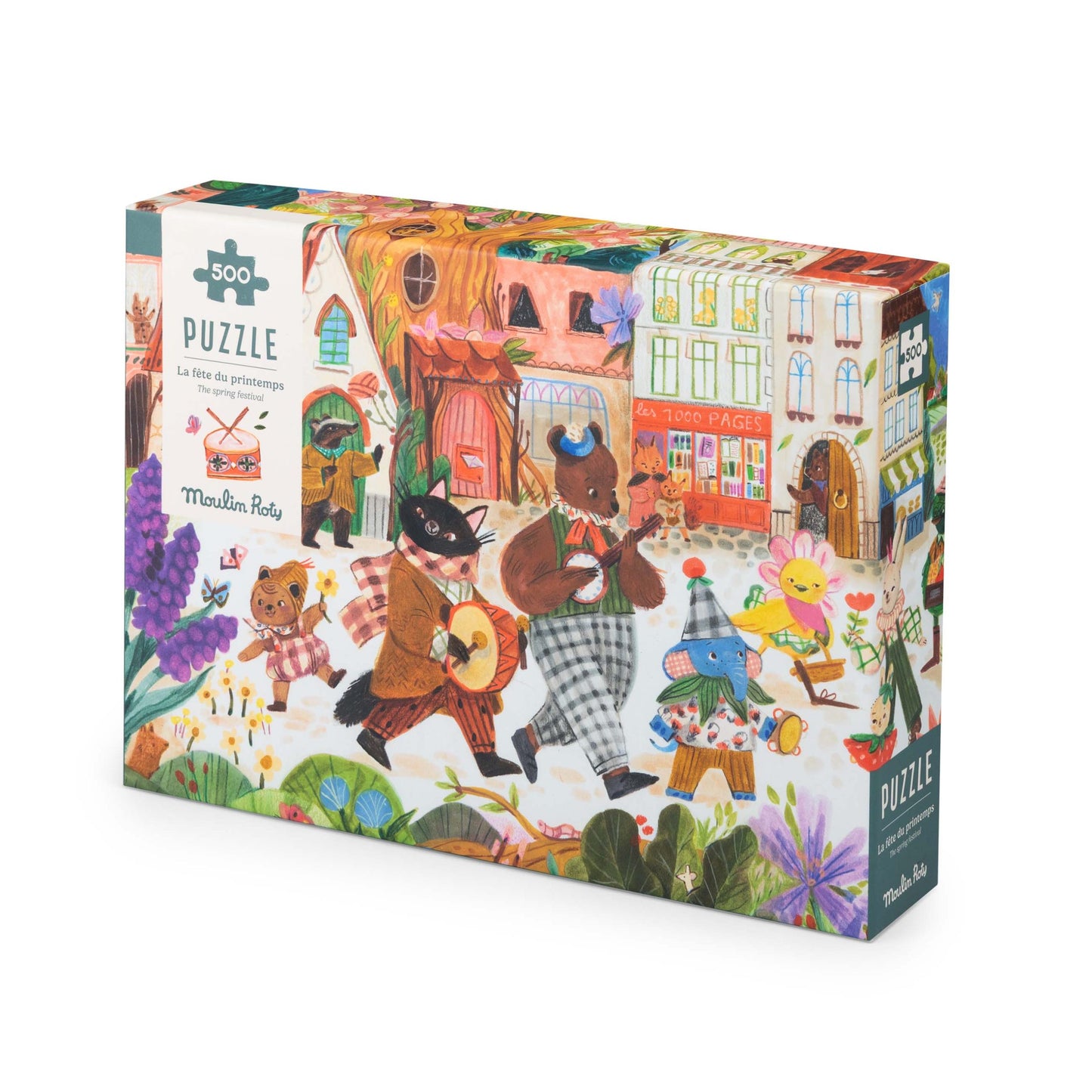 Les Minouchkas Spring Festival Puzzle 500pc