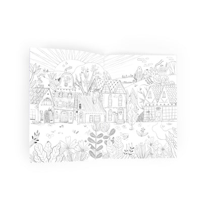 Les Minouchkas colouring book (36 p)