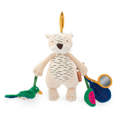 La Foret Mawa hanging activity tiger