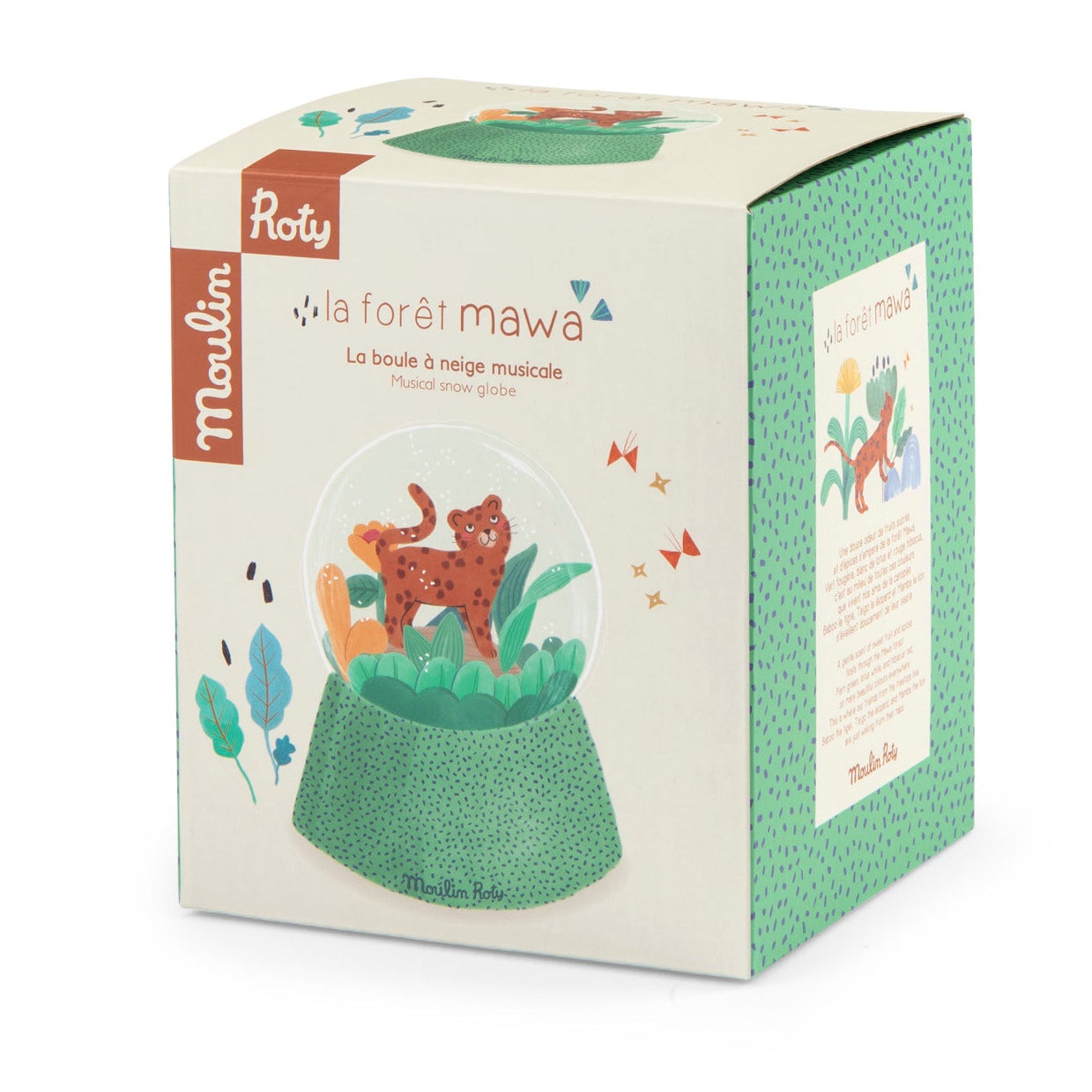La Foret Mawa musical snow globe